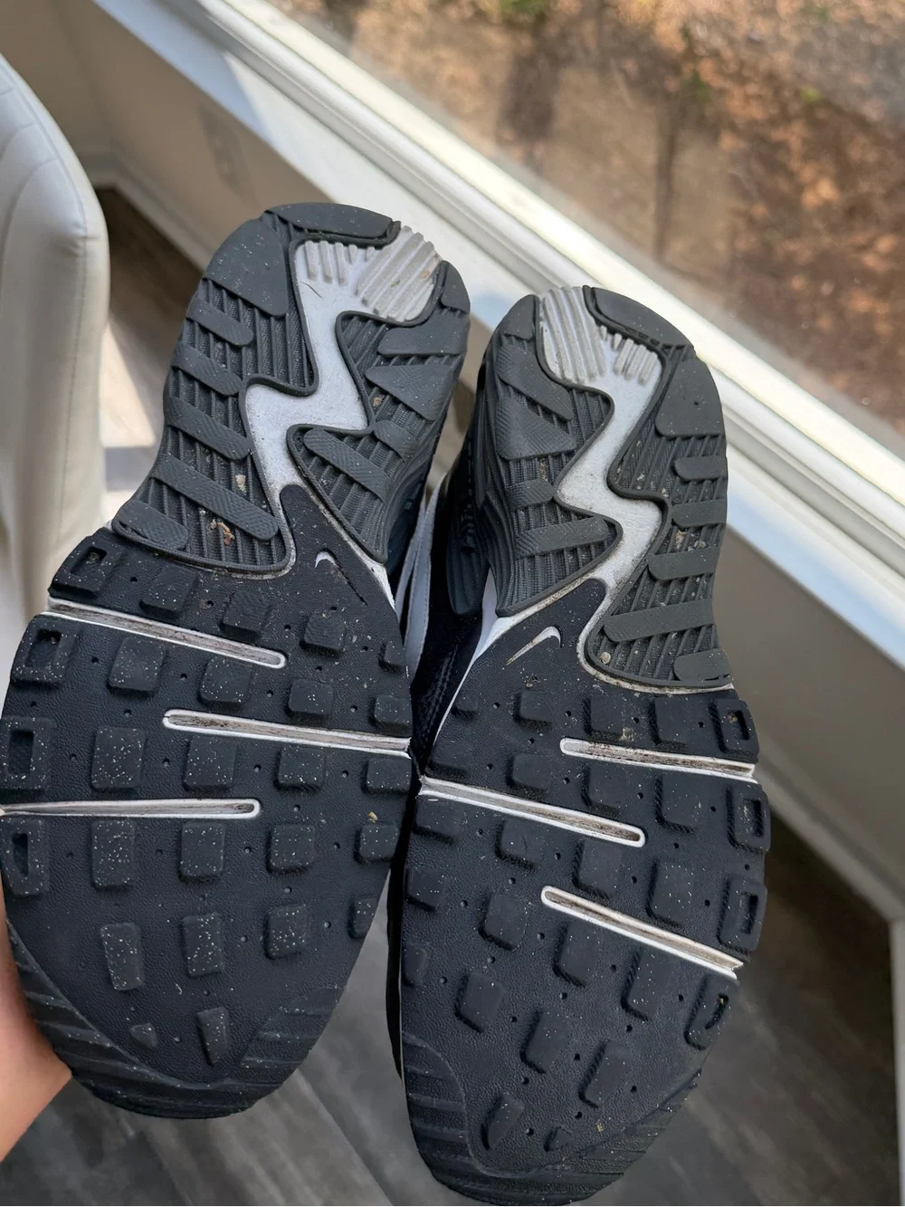 Nike Air Max Excee Shoes (BLACK/WHITE-DARK GREY) 10.5